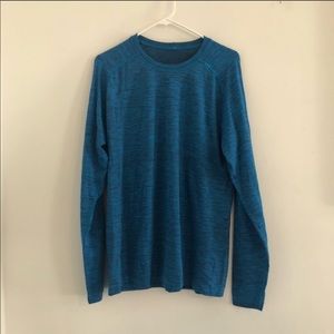 Men’s lululemon metal vent long sleeve tee large